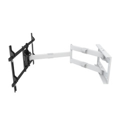 ITB MB6874 Supporto TV a parete 190,5 cm (75") Nero, Bianco