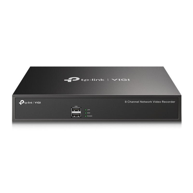 TP-Link VIGI NVR1008H Videoregistratore di rete (NVR) 1U Nero TP-Link VIGI NVR1008H Videoregistratore di rete (NVR) 1U Nero