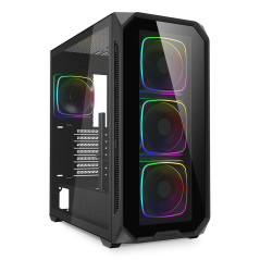 Sharkoon AK5G RGB Midi Tower Nero