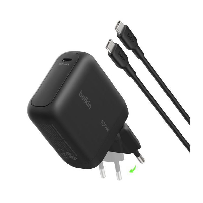 Belkin BoostCharge Universale Nero AC Ricarica rapida Interno Belkin BoostCharge Universale Nero AC Ricarica rapida Interno
