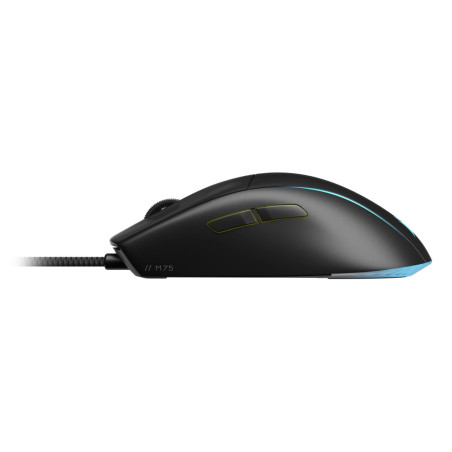 Corsair M75 Lightweight RGB mouse Gaming Ambidestro USB tipo A Ottico 26000 DPI