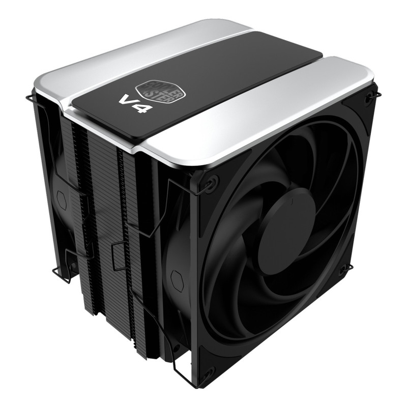 Cooler Master V4 Alpha 3DHP Black Processore Raffreddatore d'aria 12 cm Nero 1 pz Cooler Master V4 Alpha 3DHP Black Processore Raffreddatore d'aria 12 cm Nero 1 pz