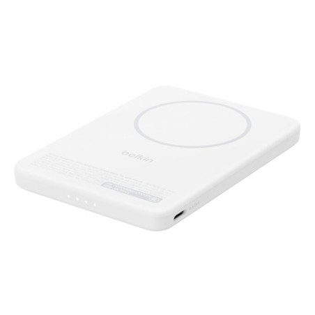 Belkin BPD011hqWH 5000 mAh Carica wireless Bianco