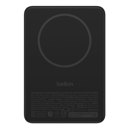 Belkin BPD016HQBK batteria portatile 5000 mAh Carica wireless Nero