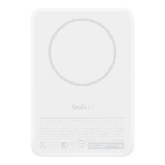 Belkin BPD016hqWH 5000 mAh Carica wireless Bianco