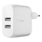 Belkin WCE001VF1MWH Caricabatterie per dispositivi mobili Universale Bianco AC Interno Belkin WCE001VF1MWH Caricabatterie per dispositivi mobili Universale Bianco AC Interno