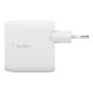 Belkin WCE001VF1MWH Caricabatterie per dispositivi mobili Universale Bianco AC Interno Belkin WCE001VF1MWH Caricabatterie per dispositivi mobili Universale Bianco AC Interno