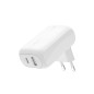 Belkin CARICABATTERIA DOPPIA PORTA 30W USB-C + 12W USB-A Belkin CARICABATTERIA DOPPIA PORTA 30W USB-C + 12W USB-A