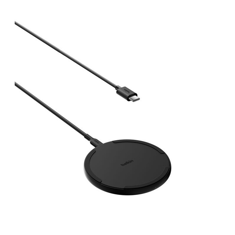 Belkin WIA012HQBK Caricabatterie per dispositivi mobili Smartphone Nero AC Carica wireless Ricarica rapida Interno Belkin WIA012HQBK Caricabatterie per dispositivi mobili Smartphone Nero AC Carica wireless Ricarica rapida Interno