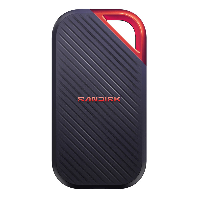 SanDisk Extreme PRO Portable SSD (V3) 2 TB USB tipo-C Blu marino, Rosso SanDisk Extreme PRO Portable SSD (V3) 2 TB USB tipo-C Blu marino, Rosso