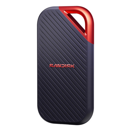 SanDisk Extreme PRO Portable SSD (V3) 2 TB USB tipo-C Blu marino, Rosso