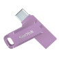 SanDisk Ultra Dual Drive Go USB 64GB unità flash USB USB Type-A / USB Type-C 3.2 Gen 1 (3.1 Gen 1) Lavanda