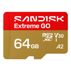 SanDisk Extreme GO 64 GB MicroSDXC UHS-I
