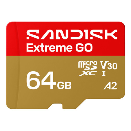 SanDisk Extreme GO 64 GB MicroSDXC UHS-I