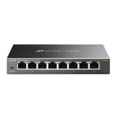 TP-Link Omada TL-SG108S switch di rete Non gestito Gigabit Ethernet (10 100 1000) Nero