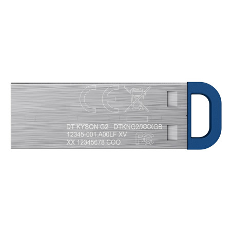 Kingston Technology DataTraveler 256GB ® Kyson 220 MB/s USB 3.2 Gen 1 in metallo
