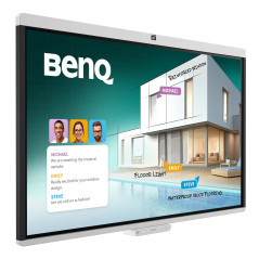 BenQ CM5505 lavagna interattiva 139,7 cm (55") 3840 x 2160 Pixel Touch screen Bianco USB / Bluetooth