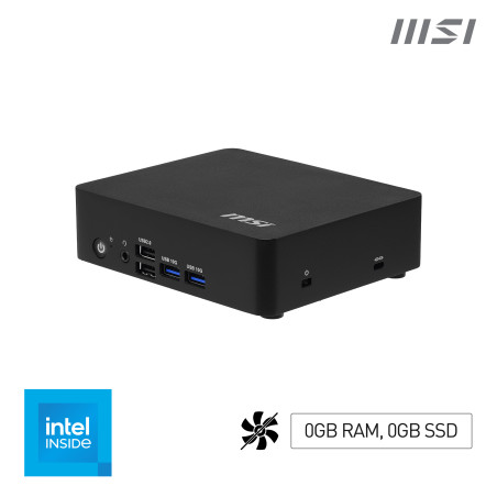 MSI Cubi NUC TWG S-006BEU USFF Nero N150 Intel SoC BGA 1264 3,6 GHz