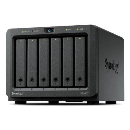Synology FS200T server NAS e di archiviazione Desktop Intel® Celeron® J4125 4 GB DDR4 Nero