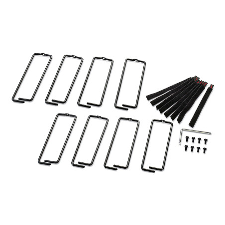 APC Cable management ring fascetta Nero