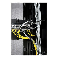 APC Cable management ring fascetta Nero