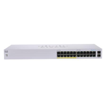 Cisco CBS110 Non gestito L2 Gigabit Ethernet (10/100/1000) Supporto Power over Ethernet (PoE) 1U Grigio
