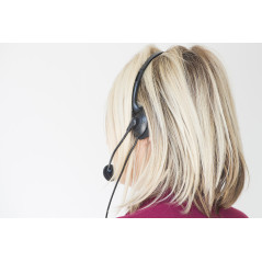 LINK Cuffia Con Microfono Orientabile, Connettore 1 X 3,5 Mm E Controllo Volume