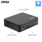 MSI Cubi NUC TWG N250 BB USFF Nero Intel SoC BGA 1264 3,8 GHz MSI Cubi NUC TWG N250 BB USFF Nero Intel SoC BGA 1264 3,8 GHz