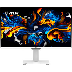 MSI Pro MAX 271UPXW12G Monitor PC 67,3 cm (26.5") 3840 x 2160 Pixel UltraWide Full HD QD-OLED Bianco