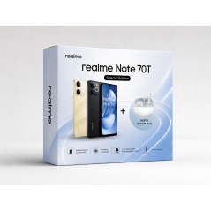 realme Note 631011009974 smartphone 17,1 cm (6.74") Doppia SIM Android 15 4G USB tipo-C 4 GB 256 GB 6000 mAh Nero