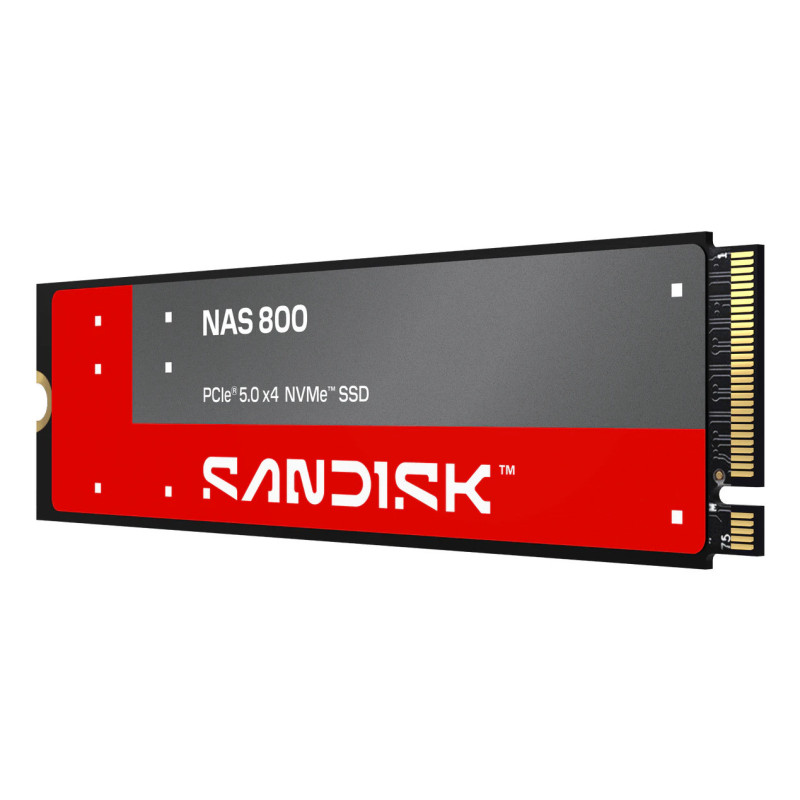 SanDisk NAS 800 960 GB M.2 PCI Express 5.0 NVMe 3D TLC NAND SanDisk NAS 800 960 GB M.2 PCI Express 5.0 NVMe 3D TLC NAND