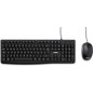 Nilox NXKMIT0012, Kit Tastiera e Mouse USB, Tastiera con Layout Italiano, Mouse con Sensore Ottico da 1200 DPI