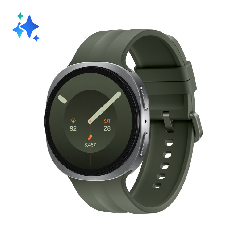 Samsung Galaxy Watch9, 44mm, Silver, LTE, Design sottile anti-urto, guida al sonno, coaching salute, benessere cardiaco, Samsung Galaxy Watch9, 44mm, Silver, LTE, Design sottile anti-urto, guida al sonno, coaching salute, benessere cardiaco,