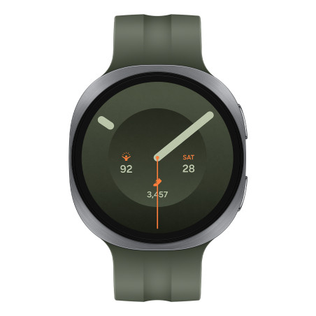 Samsung Galaxy Watch9, 44mm, Silver, LTE, Design sottile anti-urto, guida al sonno, coaching salute, benessere cardiaco,
