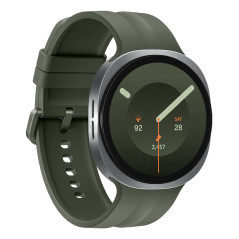 Samsung Galaxy Watch9, 44mm, Silver, LTE, Design sottile anti-urto, guida al sonno, coaching salute, benessere cardiaco,