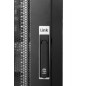 LINK Armadio Rack Per Reti 19" 42U (A)2002, (L)800, (P)1000 Colore Nero Porta Traforata Serie Eavi