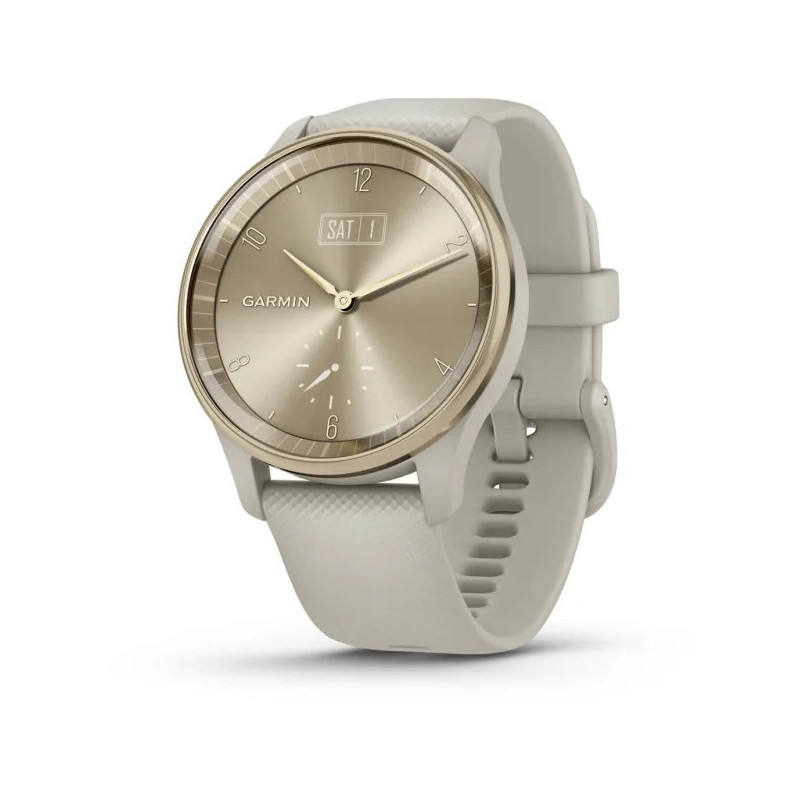 Garmin vivomove Trend LCD 40 mm Ibrido 254 x 346 Pixel Touch screen Oro GPS (satellitare)