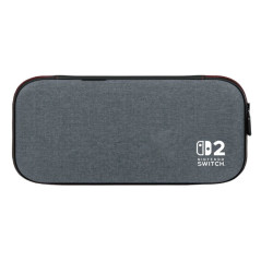PowerA NSCS0528-01 custodia per console portatile Custodia a sacchetto Nintendo Tessuto Grigio