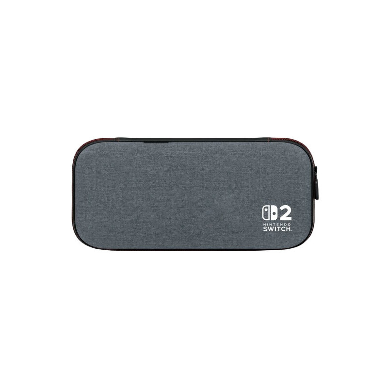 PowerA NSCS0528-01 custodia per console portatile Custodia a sacchetto Nintendo Tessuto Grigio