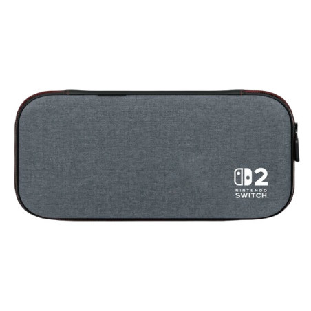 PowerA NSCS0528-01 custodia per console portatile Custodia a sacchetto Nintendo Tessuto Grigio