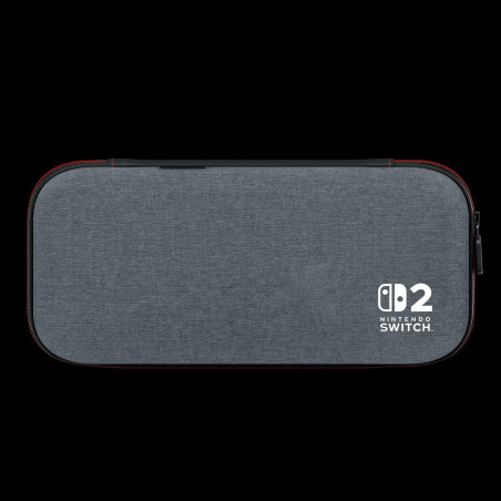 PowerA NSCS0528-01 custodia per console portatile Custodia a sacchetto Nintendo Tessuto Grigio