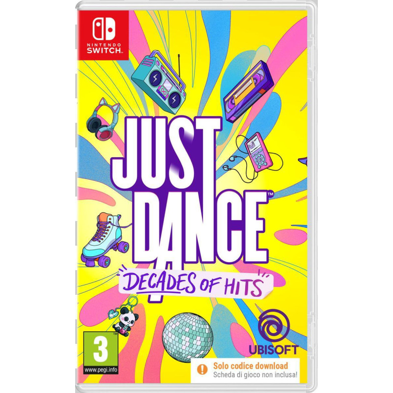 Ubisoft Just Dance: Decades of Hits NSW Nintendo Switch