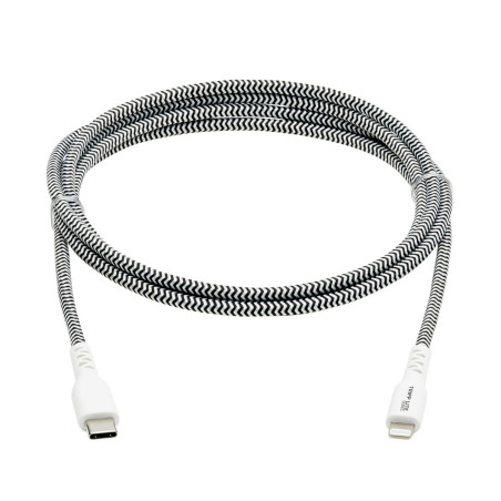 Tripp Lite M102-003-HD cavo Lightning 0,91 m Nero, Bianco