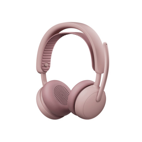 Logitech Zone Wireless 2 ES Auricolare Con cavo e senza cavo A Padiglione Musica e Chiamate USB tipo-C Bluetooth Rosa