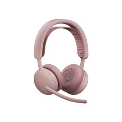 Logitech Zone Wireless 2 ES Auricolare Con cavo e senza cavo A Padiglione Musica e Chiamate USB tipo-C Bluetooth Rosa