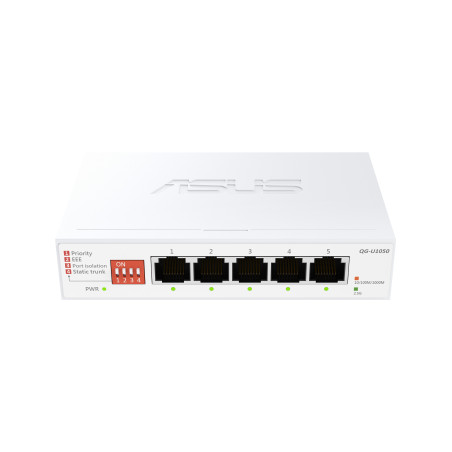 ASUS QG-U1050 Non gestito 2.5G Ethernet (100 1000 2500) Bianco