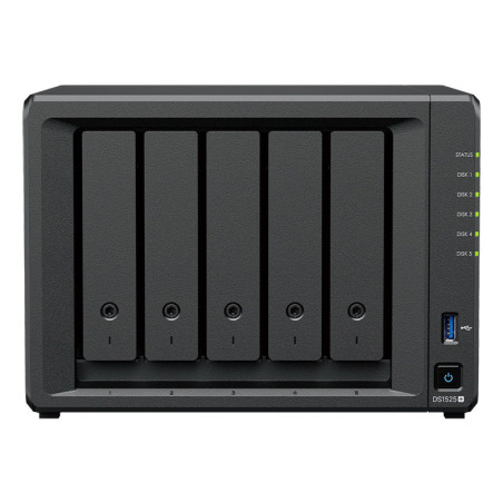 Synology DiskStation DS1525neo+ NAS Desktop AMD Ryzen V1500B 4 GB DDR4 0 TB Synology DSM Nero