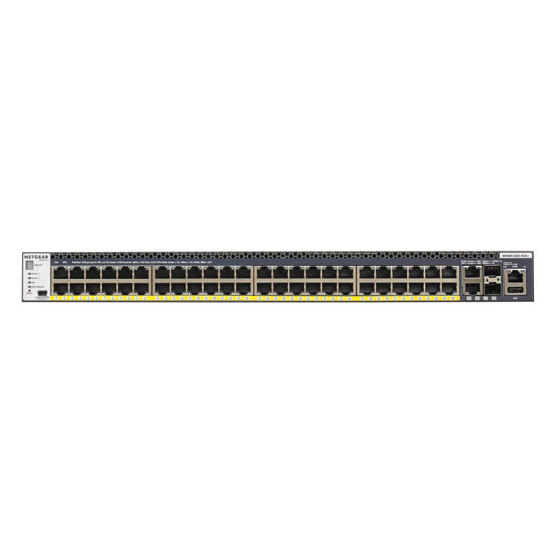 NETGEAR GSM4352PB Gestito L2/L3/L4 Gigabit Ethernet (10/100/1000) Supporto Power over Ethernet (PoE) 1U Nero