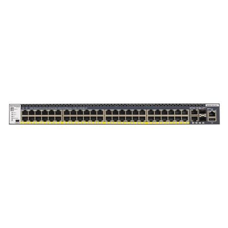 NETGEAR GSM4352PB Gestito L2 L3 L4 Gigabit Ethernet (10 100 1000) Supporto Power over Ethernet (PoE) 1U Nero