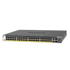 NETGEAR GSM4352PB Gestito L2 L3 L4 Gigabit Ethernet (10 100 1000) Supporto Power over Ethernet (PoE) 1U Nero